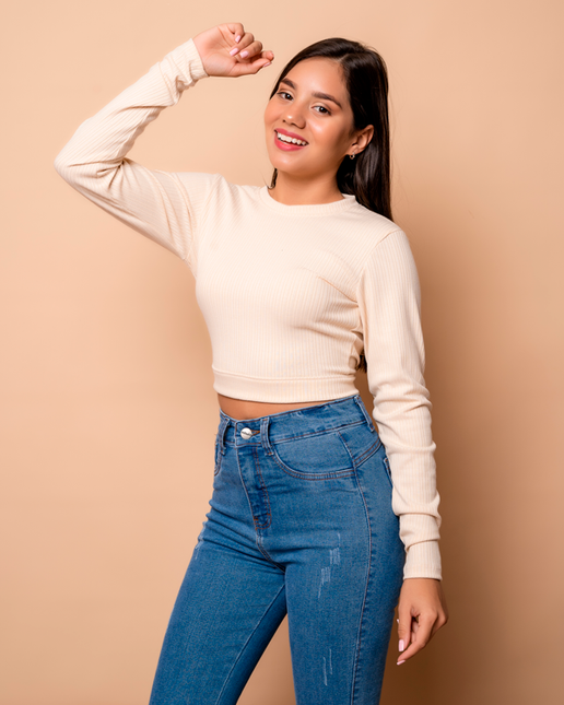 Top Mayi - Beige