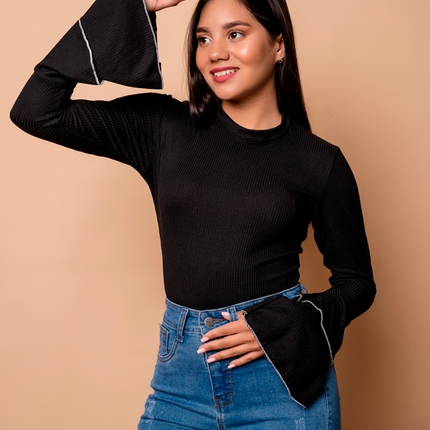 Blusa Talia - Negro