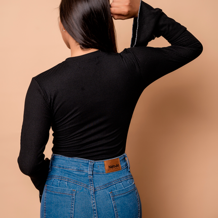 Blusa Talia - Negro