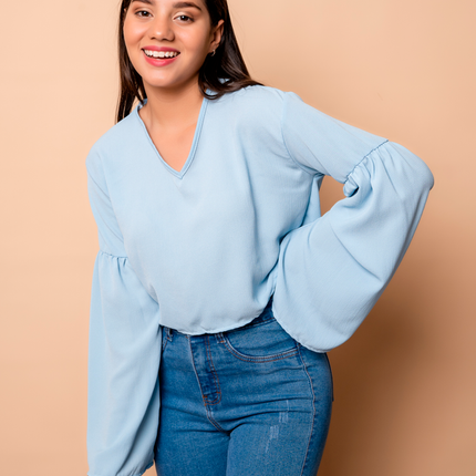 Blusa Sofy - Celeste