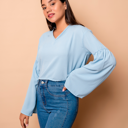 Blusa Sofy - Celeste