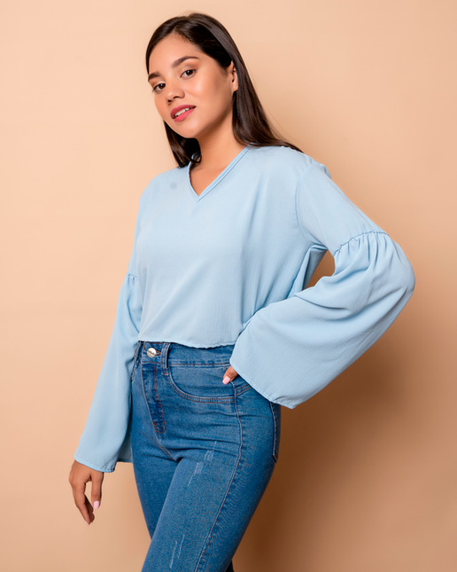 Blusa Sofy - Celeste