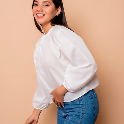 Blusa Bria - Perla