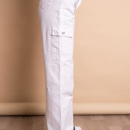 Pantalon Cargo 3.0 - Blanco