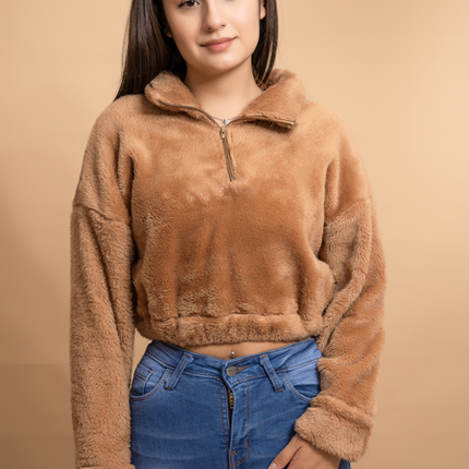 Polera Cris - Camel