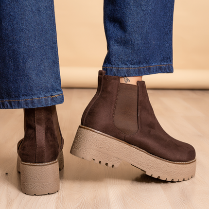 Botines Luckia - Marron