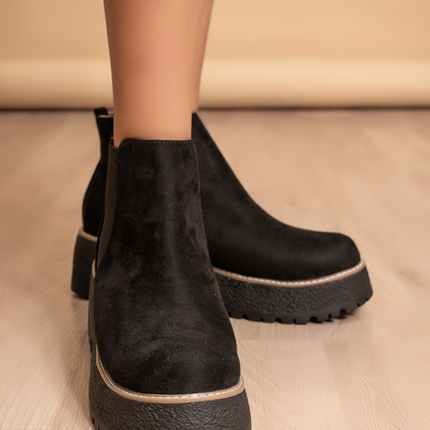 Botines Luckia - Negro
