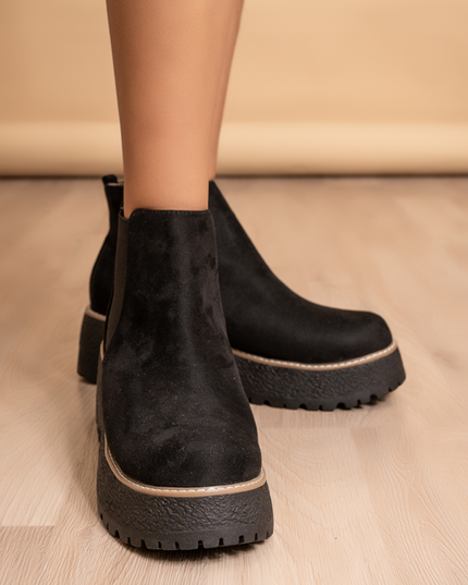Botines Luckia - Negro