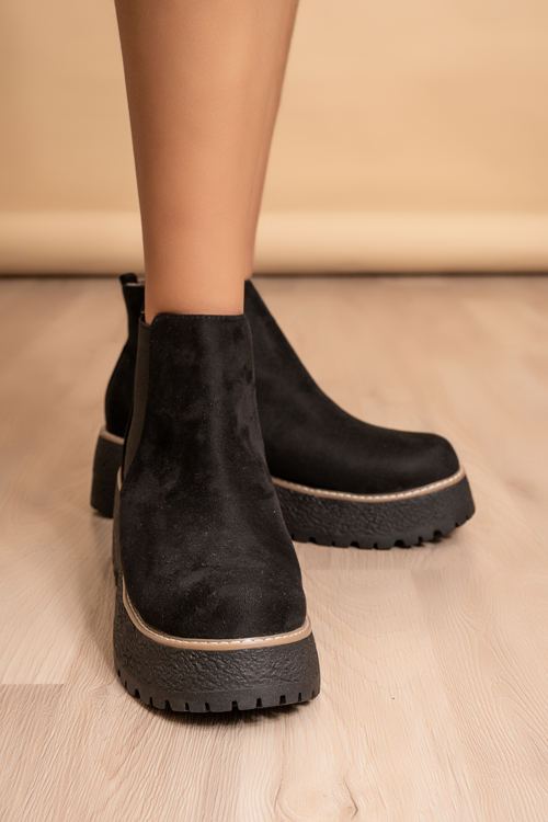 Botines Luckia - Negro