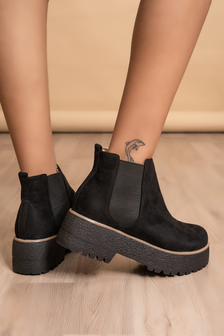 Botines Luckia - Negro
