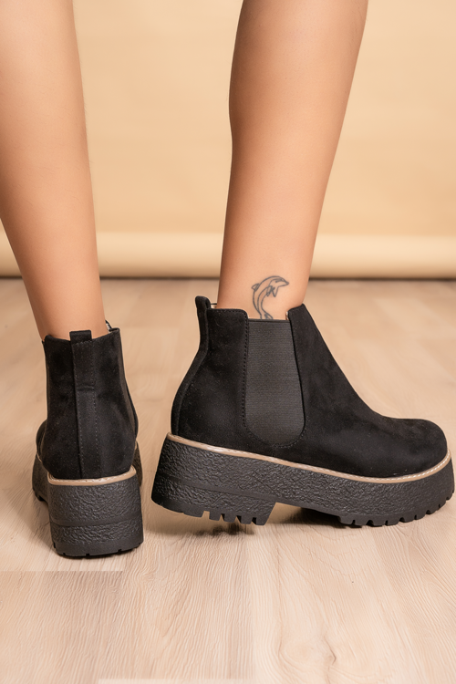 Botines Luckia - Negro