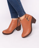 Botin Lier - Camel