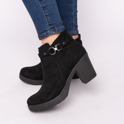 Botin Arlon - Negro Gamuza