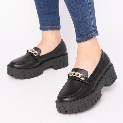 Mocasin PIstoya - Negro