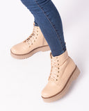 Botas Bado  - Beige Cuero