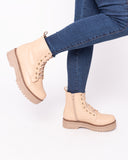 Botas Bado  - Beige Cuero