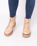 Botas Bado  - Beige Cuero