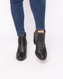 Botas Texana  - Negro Cuero