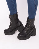 Botas Villeta  - Negro Cuero