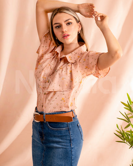 Blusa Anette - Beige