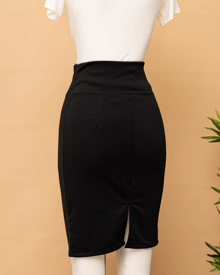 Falda Lapiz - Negro