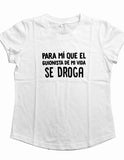 Polo Personalizado - El Guionista De Mi Vida Se Droga