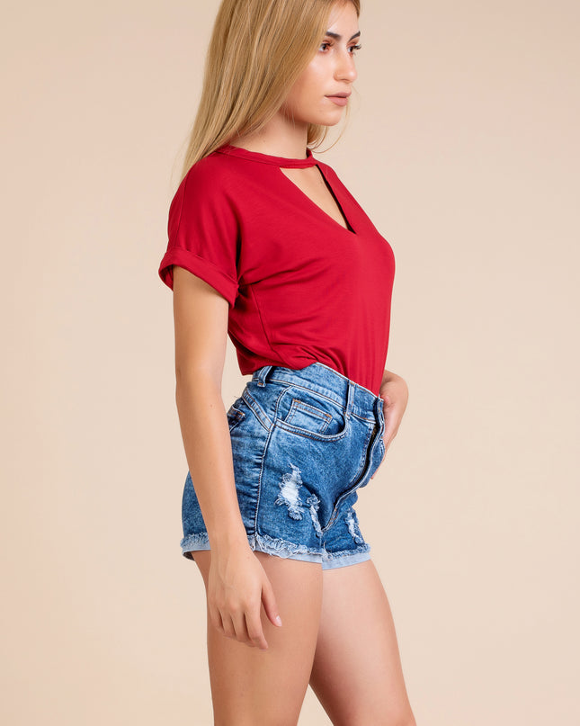 Polo Leah - Rojo