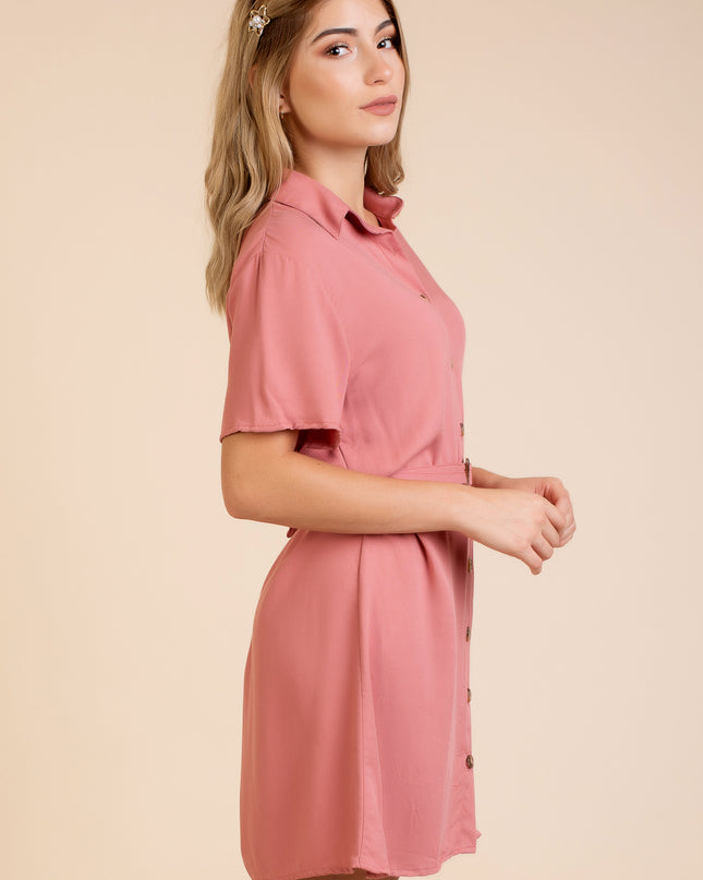 Vestido Katania - Coral