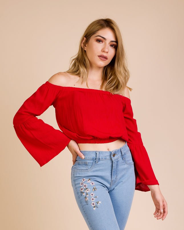 Blusa Alisa - Rojo