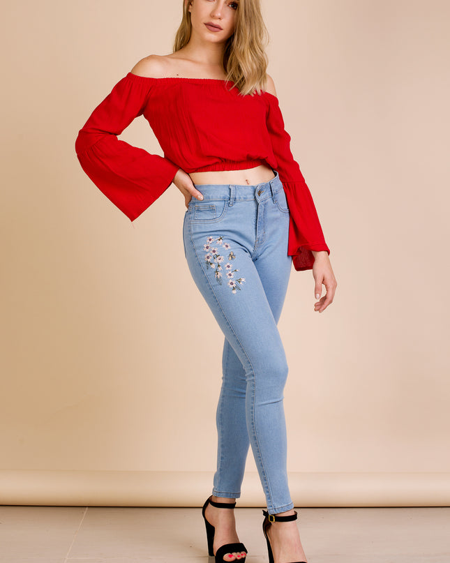 Blusa Alisa - Rojo