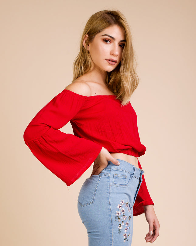 Blusa Alisa - Rojo