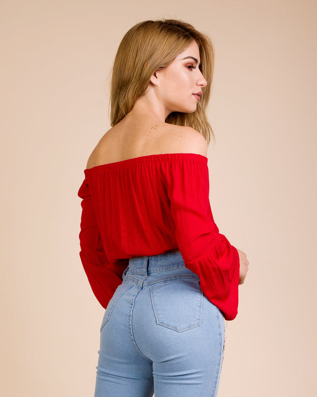 Blusa Alisa - Rojo