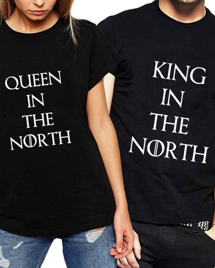 Polo Personalizado Pareja - Queen in the North