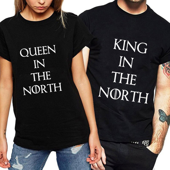 Polo Personalizado Pareja - Queen in the North