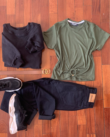 Polo Circulo - Verde Oscuro