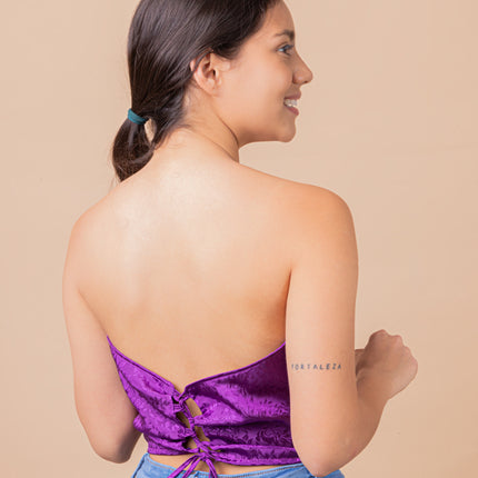 Corset Luanna - Morado