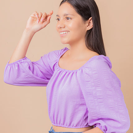 Blusa Tailor - Lila