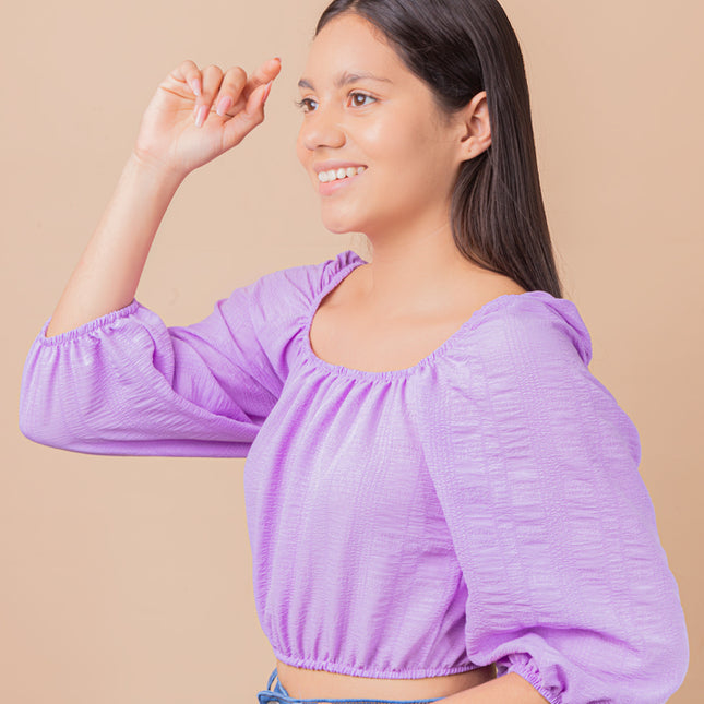 Blusa Tailor - Lila