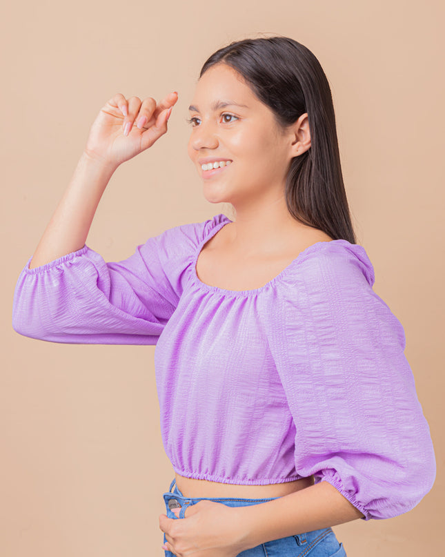 Blusa Tailor - Lila