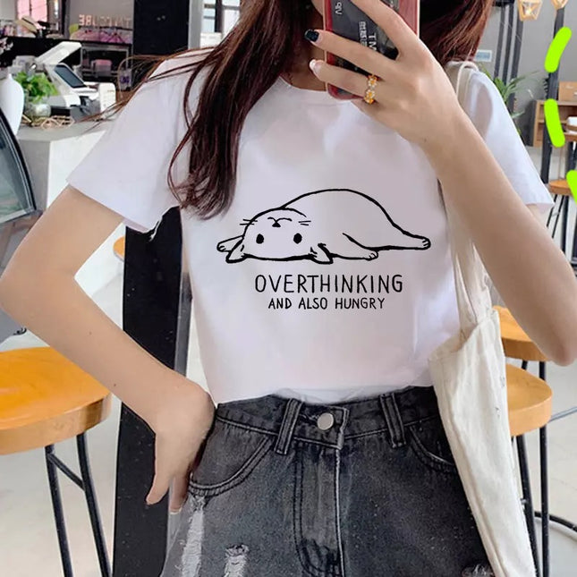 Polo Personalizado - Overthinking