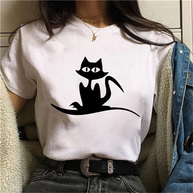 Polo Mujer - Gato Oscuro