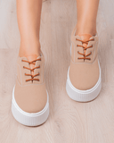 Zapatilla Interlagos - Beige