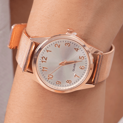 Reloj Exclusive - Oro Rosa