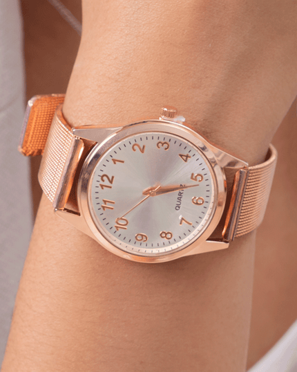 Reloj Exclusive - Oro Rosa