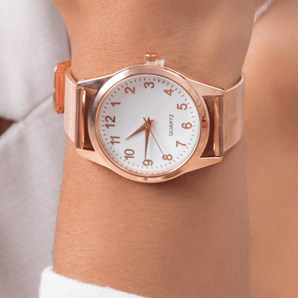 Reloj Exclusive - Oro rosa