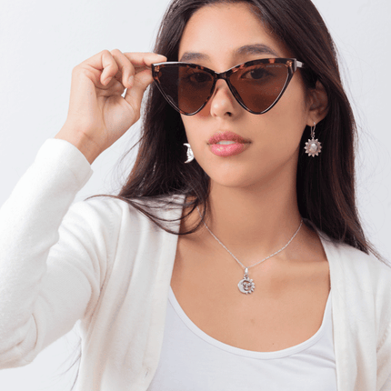 Lentes de Sol - Marrón - SCW013