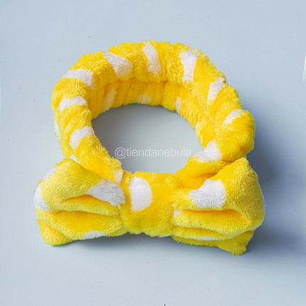 Vincha para maquillaje - Amarillo