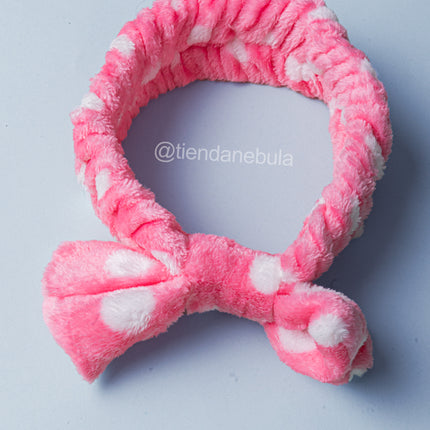 Vincha para maquillaje - Rosado