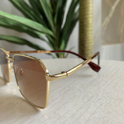 Lentes de Sol - Marron - Z276