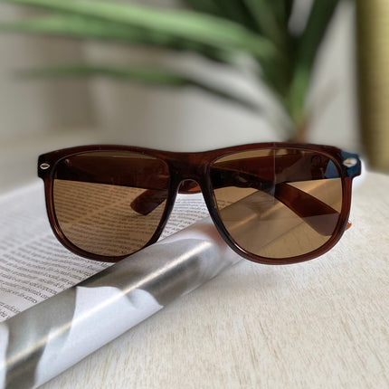 Lentes de Sol - Marron Brilloso - 9325